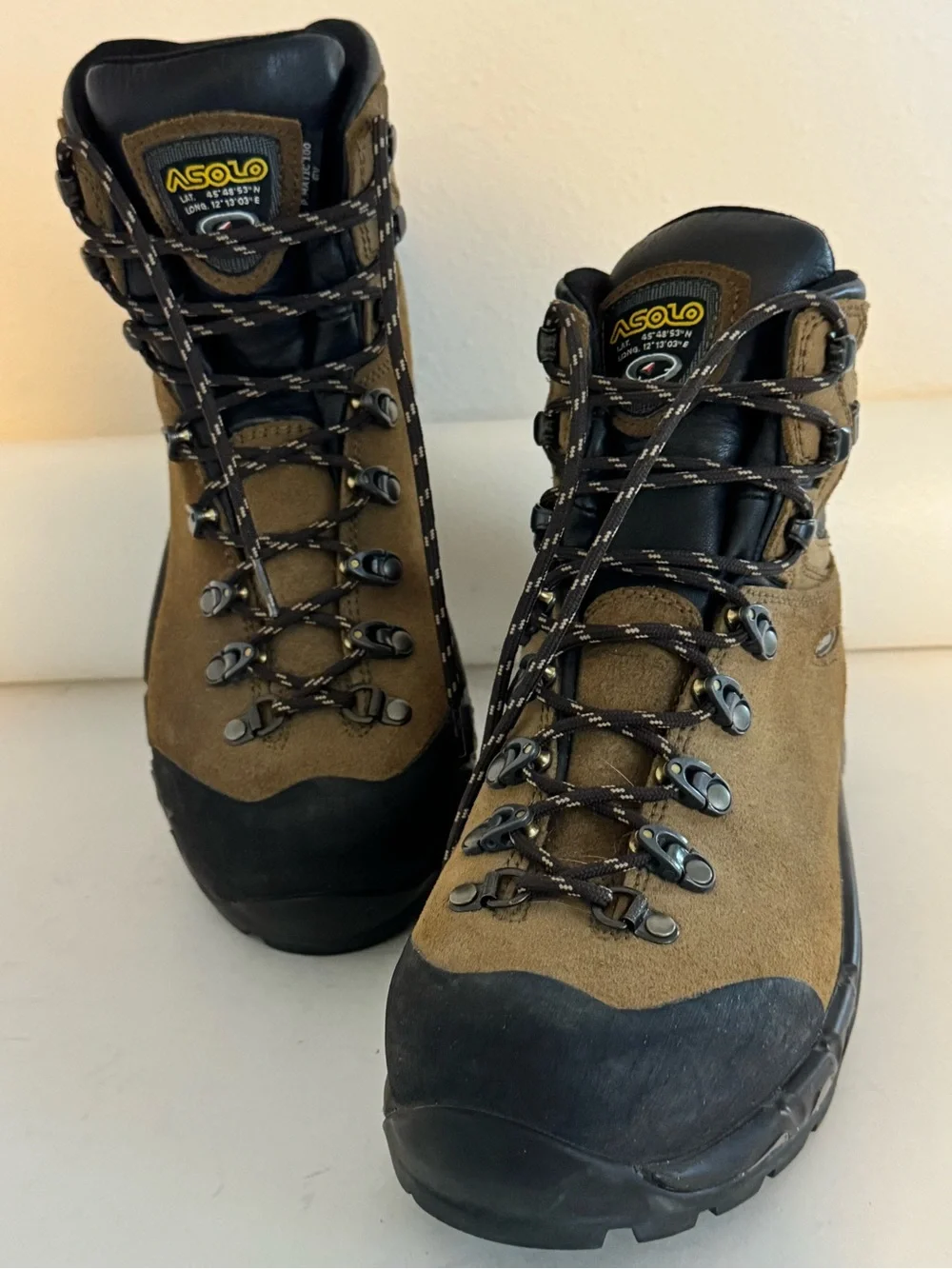 Asolo Power Matic 100 GV Men's Hiking Boots Waterproof Leather Backpacking - 9.5